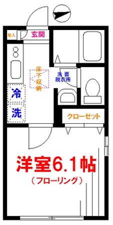 カーサ小金井の物件間取画像